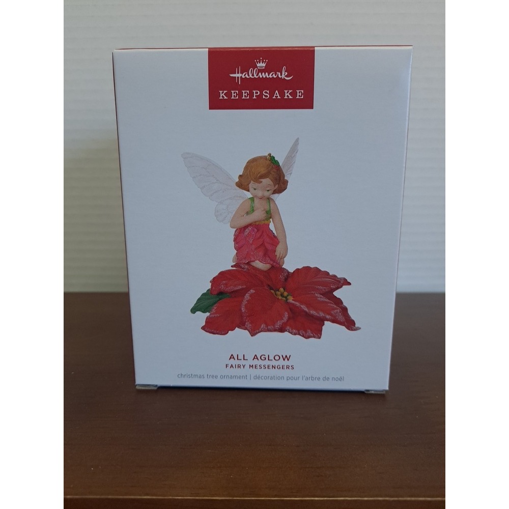NIB‎ 2024 Hallmark Keepsake Ornament Magic Fairy Messengers All Aglow